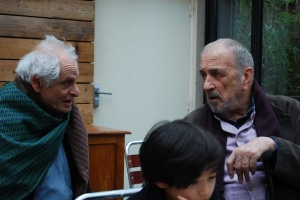 Bruce Myers et Jean-Claude Carrière